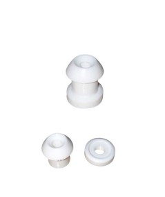Botón con arandela 11,5 mm para capotas y toldos blanco