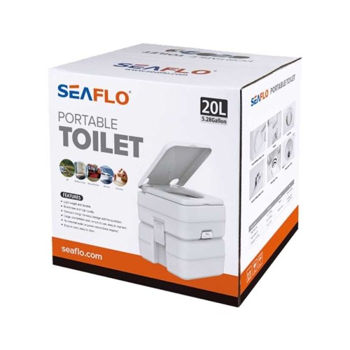 Inodoro portátil SEAFLO 20 L