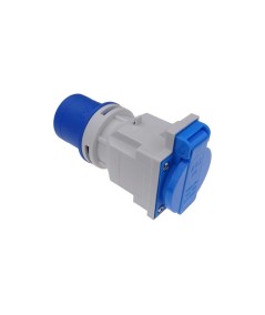 Clavija adaptador CETAC a base Schuko 16 A 230 V IP44