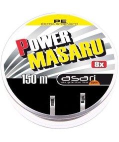 Trenzado Asari Power Masaru 150 m - Resistencia y Suavidad para Spinning y Jigging