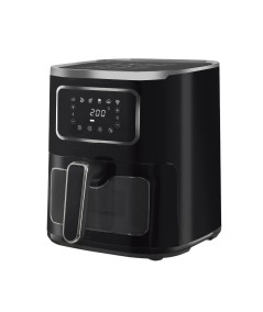 Freidora sin Aceite Negra Digital KÜKEN 5L – Con Ventana y Pantalla Táctil