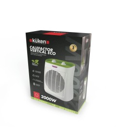 Calefactor Vertical KÜKEN ECO Energy 2000W – Ahorro y Eficiencia