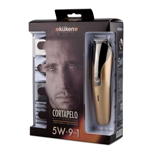 Cortapelo Profesional KÜKEN 9 en 1 – Recargable, Multifunción y con Cuchillas de Precisión
