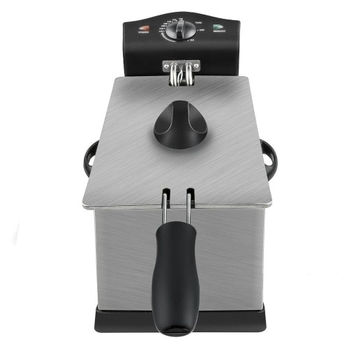 Freidora Inox KÜKEN 2000W – 3 Litros, Termostato Ajustable