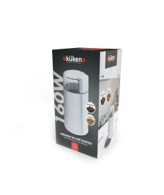Molinillo de Café KÜKEN 160W – Cuchillas de Acero Inoxidable y Diseño Compacto