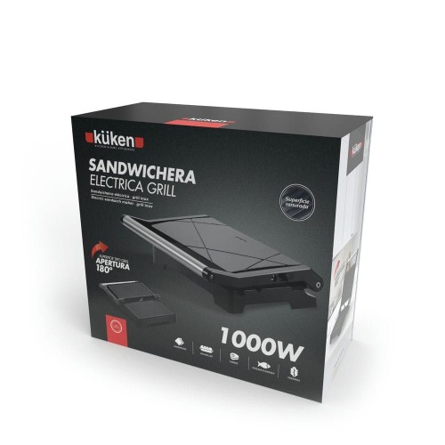 Sandwichera Parrilla/Grill Küken 1000W – Versátil, potente y antiadherente