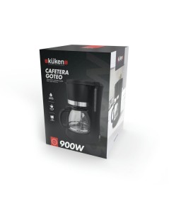 Cafetera de Goteo KÜKEN 10-12 Tazas 1,2L | Práctica y Elegante