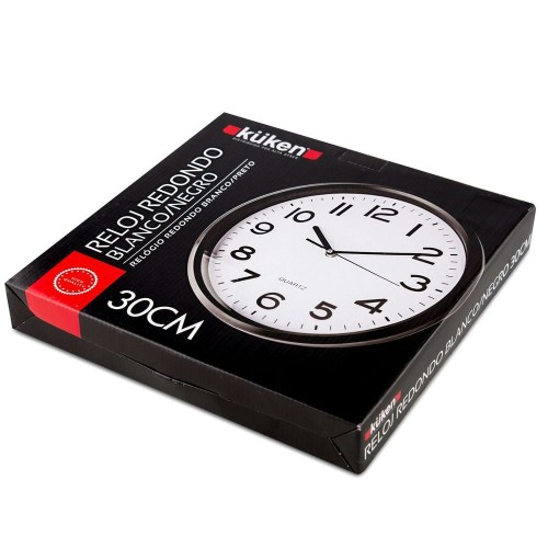 Reloj de Cocina Küken 30 cm – Diseño Elegante y Silencioso