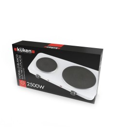 Hornillo Eléctrico Küken 2 Fuegos 2500W