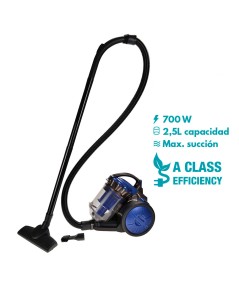 Aspiradora Multiciclónica EDM 700W | Potente, Sin Bolsa y Clase A