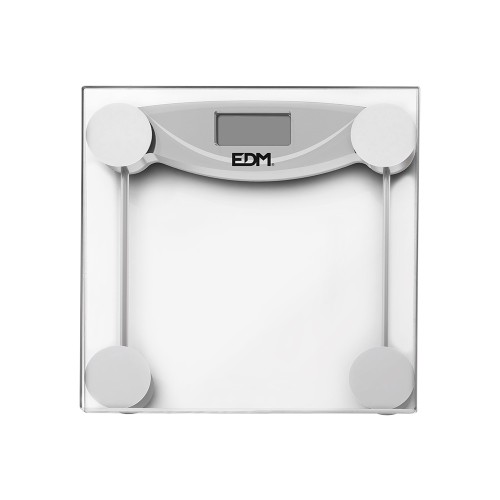 Báscula de Baño Digital EDM 180kg – Precisa, Ultrafina y Elegante