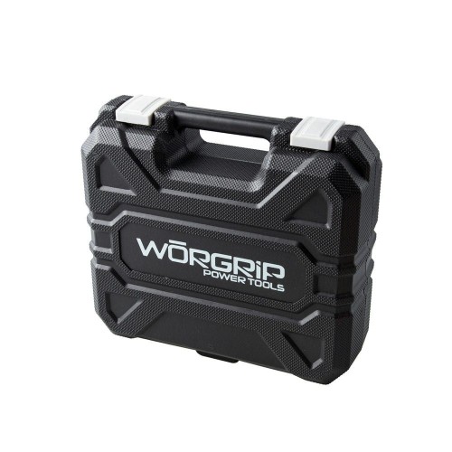 Taladro Percutor Worgrip 20V – 2 Baterías 2.0Ah y Máximo Rendimiento