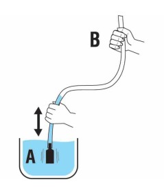 Bomba Manual de Trasvase para Líquidos – Manguera de 160 cm Ø12,5 mm – Rápida y Fácil