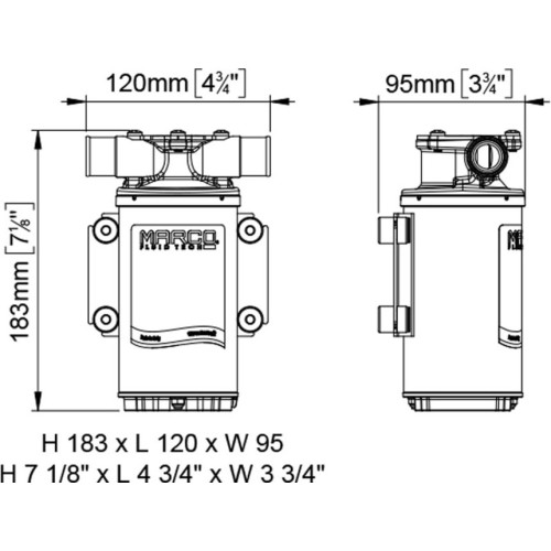 Bomba MARCO UP1 24V