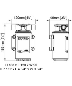 Bomba MARCO UP1 24V