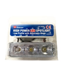 Proyector de cubierta 3 LED 12V 400lm Easterner IP67